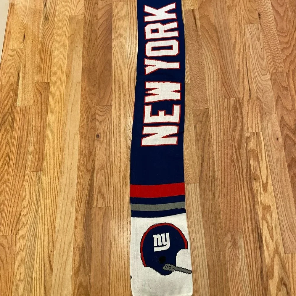 RARE 2016 New York Giants NFL Rally Pack Scarf Magnet Poster NWOT